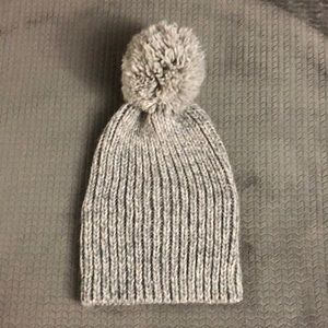 Grey Knit Beanie